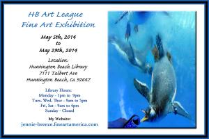 Artist Jennie Breeze Exhibits At Huntington Beach Library
